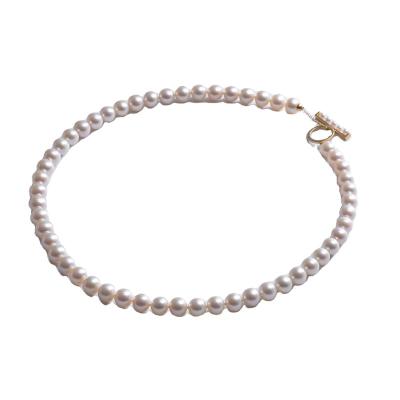 China 2022 Hot Selling CLASSIC Good Price 7-8Mm Custom Pearl Necklace Set for sale