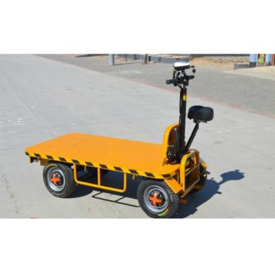 China Electric Hand Trolley Truck Cargo Mobile Cargo Transfer Materials Carts Trolley for sale