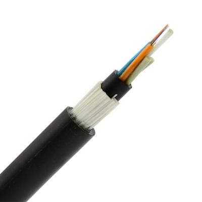 China Telecom Network LSZH Indoor/Outdoor 2/4/6/12core FTTH Indoor/Outdoor Jacket Fiber Optic Aerial Cable Double Jacket Drop Cable for sale