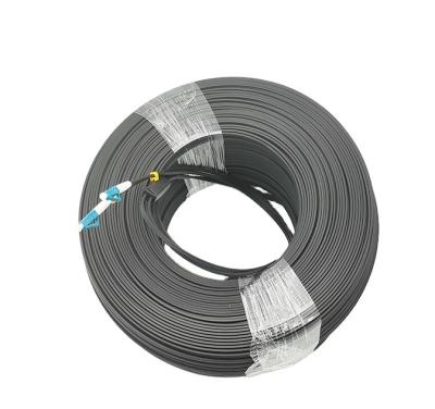 China Fiber 1 Core 2 Core G652D LSZH FTTH Drop Cable Single Mode Fiber Optic Indoor Horizontal And Vertical Cabling Indoor Outdoor Cable for sale