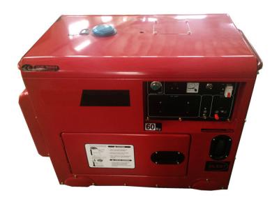 中国 電気開始 5kVA Portablel のディーゼル小さい携帯用発電機、AC 単一フェーズの発電機 販売のため