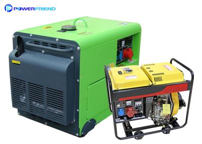 China Schalldichter 5kw Dieselgenerator kleines tragbares Genset für Verkauf Philippinen zu verkaufen