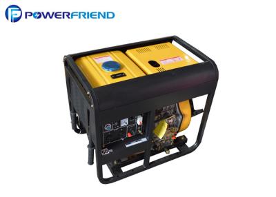 China Open Frame Hand Start Small Portable Generators Diesel Power Generator for sale