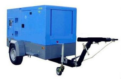 China 80KW Mobile Trailer Diesel Generator Set Powered by Cummins engine for sale