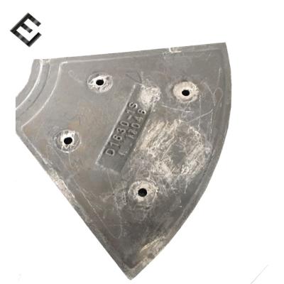 China Ore Mining Manganese Steel Ball Mill Spare Parts Mill Plate Liner for sale