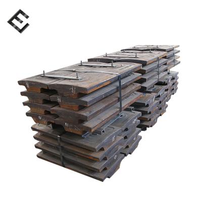 China Ore Mining High Chrome Steel Ball Mill Spare Parts Mill Plate Liner for sale