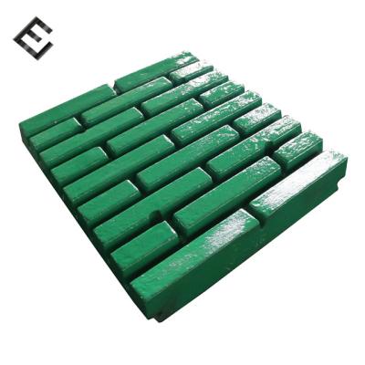 China Ore Mining Mining Machine Parts Jaw Crusher Spare Parts Tooth Plate For C125 for sale