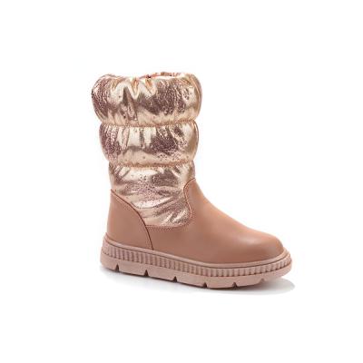 China Warmly Waterproof Winter Kid Child Wellington Casual Glitter Snow Boot For Girl for sale