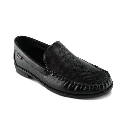 China Anti-Smell Manufacturers Mens Leather Slip On Rattan Boat Shoes Casual Loafers for sale