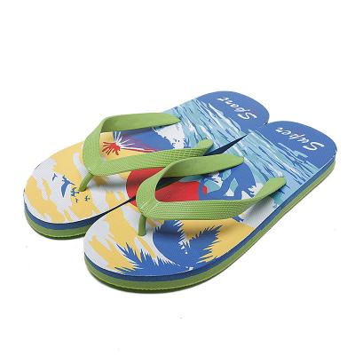 China 2022 fashion trend designer custom mens flip flops men's slipper non-slip lightweight flip flops for sale