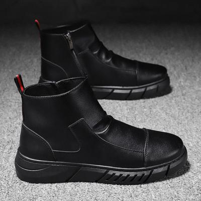 China Waterproof latest hot sale martens boots in 2021 anti-slip and waterproof man boot for sale