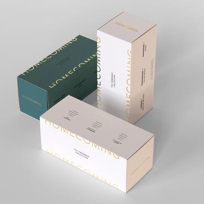 China Recycled Materials Custom Printed Candle Box Luxury Supplier Recyclable Candle Box Set White Candle Set Gift Box for sale