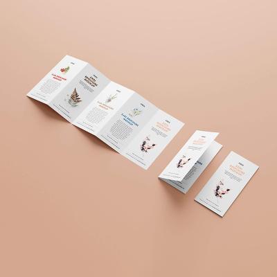 China paper & Wholesale Cardboard Printing Advertising Brochures Low Price Brochure Printing Colorful Accordion Fold Brochure for sale