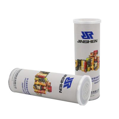 China Recyclable Customized Cylinder Tube Box Patterned Plant Paper Tube Packing Decorative Cardboard Tube for sale