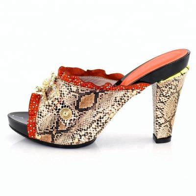 China Pumps KB7698A African Women Matching Italian Shoes Nigerian Shoes For Lady for sale