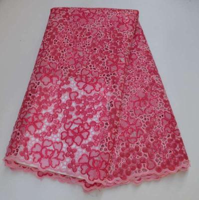 China Sequin Organza Lace Fabric 2020 Nigerian Organza Lace Fabric Nigerian Wedding 5yards Sequin AG9042 for sale