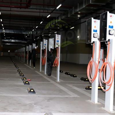 China EV 7kw /11kw /22kw Electric Vehicle AC Station With 1/2/GBT Type EV Plug Charging Stack GNS2-ENCAC007~22 for sale