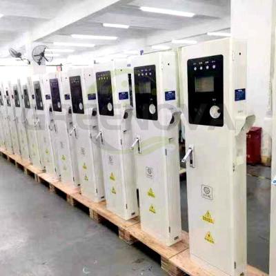 China Manufacturer Ocpp Mennekes EV Charger Factory Type 2 32a 3 Phase 7kw 11kw 22kw 44kw EV Charging Station Car Fast Charging GNS3-ENCAC007-44KW for sale