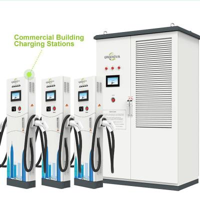 China Greenova 360KW DC EV Charging Station Charging Station Slot Type Power Stack+Charge Post System Automotive Charger For Electric Vehicle GN-ENCDC360K for sale