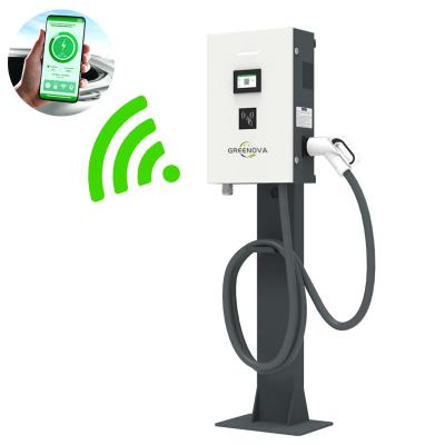 China 380V 20KW 100A Wallbox China GBT Electric Car EV Charger Charging Station DC Fast Fast Charger GN-ENCDC020K for sale