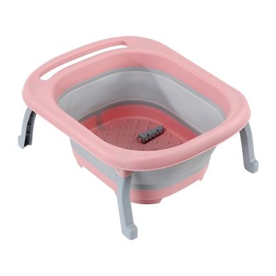 China Convenience Amazon Hot Sales Folding Foot Bath High Quality Foldable Foot Bath Hanging Foot Bath for sale