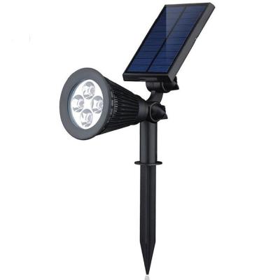 China Garden Landscape Outdoor Waterproof Wall Solar 4 LED Ground Light for Garden, Lawn for sale