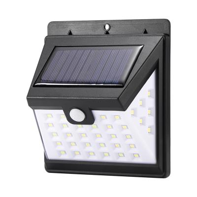 China 2019 New Arrival Polycarbonate Wide Wall Lights 40LED Outdoor Waterproof Solar Security Light With Super Bright for sale