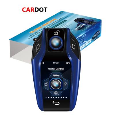 China LCD smart key with touch screen feature cardot lcd touch smart car keys suitable for keyless entry for sale