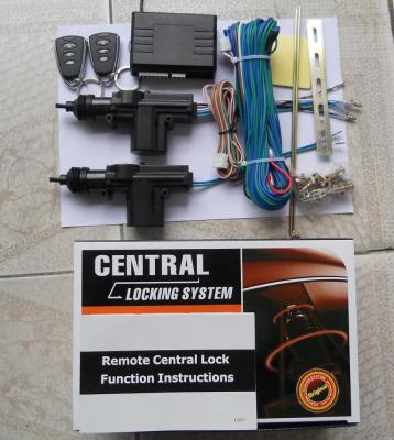 China Remote lock or unlock 2 doors central remote lock kit with 100% copper wire, working frequency is 433.92Mhz, 1Pc 2 wires trigger, 1Pcs 5 wire trigger for sale