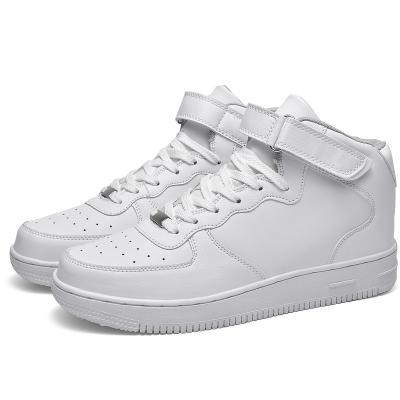 China Cushioning Hot Unisex Skateboard Sneakers AF1 White Black Air Force One Brand Women Men Mid High Top Shoes Air 1 Force One Athletic Shoes for sale