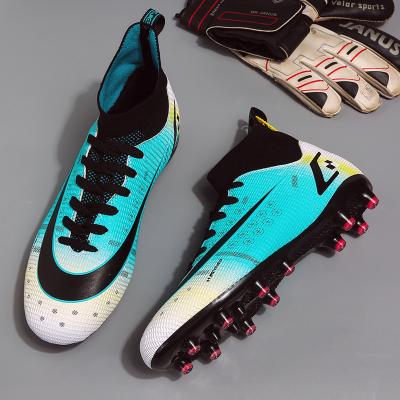 China Fashion\Comfortable\Durable Soccer Boots Men Shoes Sports High Ankle Soccer Boots Outdoor/Indoor Soccer Shoes High Ankle Soccer Shoes Soccer Cleats For Boys Men for sale