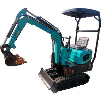 China Hotels Mini Digger Track Excavator 1ton High Tech Price Mini Excavadora With Wide Range Attachments For Sale Free Shipping! ! ! for sale