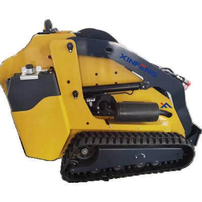 China Building material stores mini pallet fork skid ox loader attachment skid steer loader with bucket mini skid steer loader for sale for sale