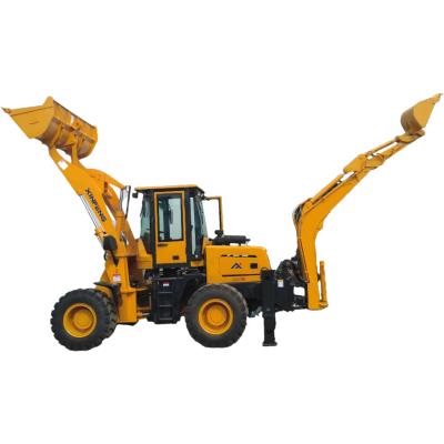 China Building Material Stores Factory Sale Excavator Mini Tractor With Front End Hot Loader And Backhoe for sale