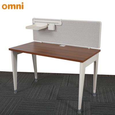 China China Good Quality Iron Frame Office Furniture Extendable Desk Table Customized Simple Designs for sale