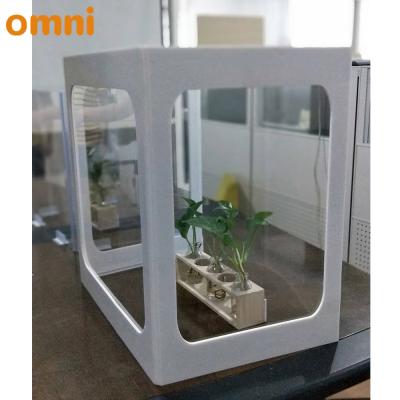 China Commercial Furniture Wholesale Easy To Install Personal Portable Folding Acrylic Screen For Offices, Schools, Travelers, And Reception Areas for sale