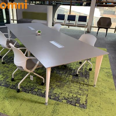 China Modern industrial extendable omni extendable large meeting room rectangular table for sale for sale