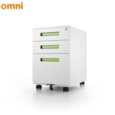 China Mobile parts expandable mobile lock cabinet pedestal pedestal filing cabinet/filing cabinet/small filing cabinet for sale