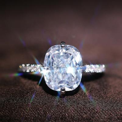 China Exquisite Cut Romantic Cubic Zircon Bridal Wedding Rings High Quality Women Wedding Rings Shape Jewelry for sale