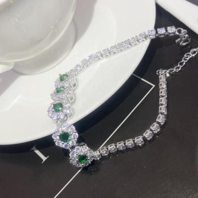 China Crystal Vintage Bracelet Elegant CLASSIC Feminine Jewelry for Women Wedding Anniversary Gift for sale