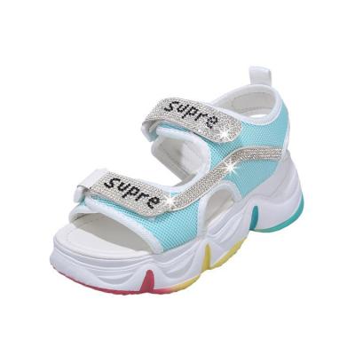 China 2022 Fashion Trend Manufacturer Light-Weight Women Casual Sneaker Platform Roman Style Thick Sole Sandals for sale