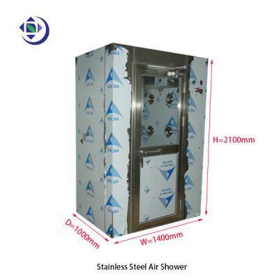 China Emergency Switch Clean Room Air Showers With One Large Blower Fan ,Full stainless steel material for sale