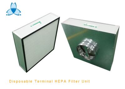 China La unidad de filtrado disponible del terminal HEPA no motorizó el tipo, unidad de filtrado de la caja HEPA, HEPA para el techo en venta