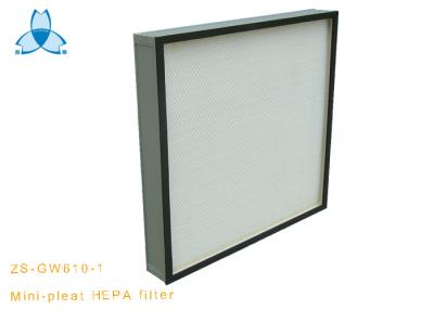 China Filter Handelsder klimaanlage HVAC-System-H13 Hepa Platten-Filter-Minifalten-HEPA zu verkaufen