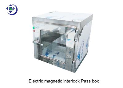 China Caja de paso de la ducha de aire del dispositivo de seguridad eléctrico SUS304 del recinto limpio en venta