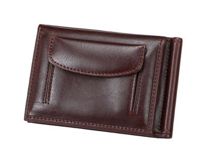 China Mini RFID Wallet Card Holder With Money Clip Manufacturer From China for sale