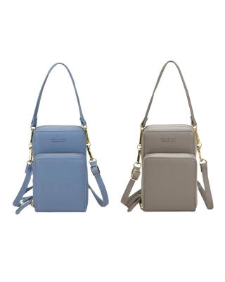 China Hot Selling Amazon RFID Leather Strap Shoulder Bag For Lady Women Large Capacity for sale