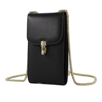 China RFID Women Style Cross - Leather Body Bag With Bulk Metal Snap for sale