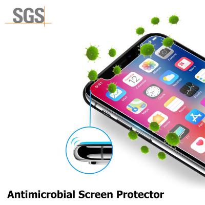 China Anti-Burst New Design Phone Film Screen Protector Antimicrobial Tempered Glass Guard For iPhone for sale