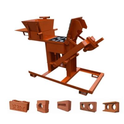 China Buliding Construction BRK Machinery QMR2-40 Small Clay Brick Making Machine for sale